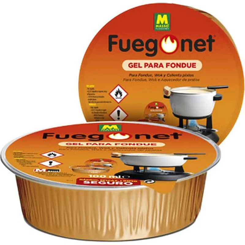 Compra GEL PARA FONDUE FUEGO NET 3 X 100 ML FUEGONET 231112 al mejor precio