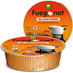 Compra GEL PARA FONDUE FUEGO NET 3 X 100 ML FUEGONET 231112 al mejor precio