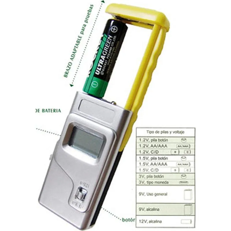 Compra TESTER DE PILAS 5008 MES07 al mejor precio