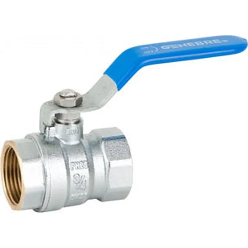 Compra VALVULA ESFERA SERIE LIGERA H-H 3/4" GENEBRE 3028 05 al mejor precio