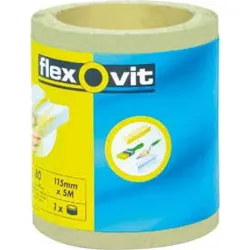 Compra PAPEL LIJA VIBRATOR BC2 ROLLO GR60 100 MM X 25 M FLEXOVIT 63642578849 al mejor precio