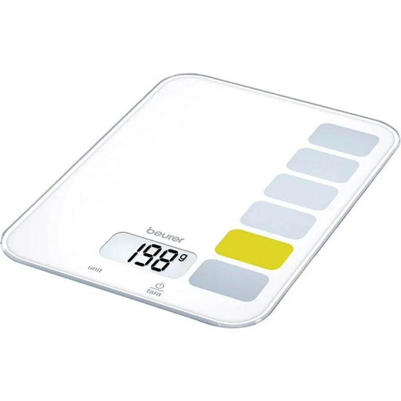 Compra BALANZA COCINA ELECTRICA SEQUENCE BLANCA 5 KG BEURER KS-19 SEQUENCE al mejor precio