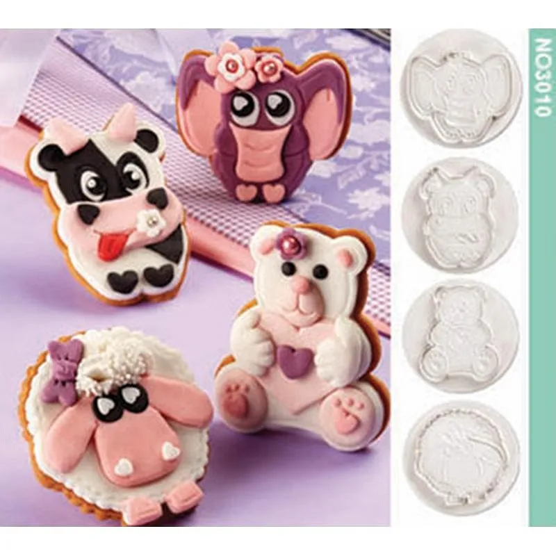 Compra CORTADOR GALLETAS CON EXPULSOR 3010-SET ANIMALES 3010 al mejor precio