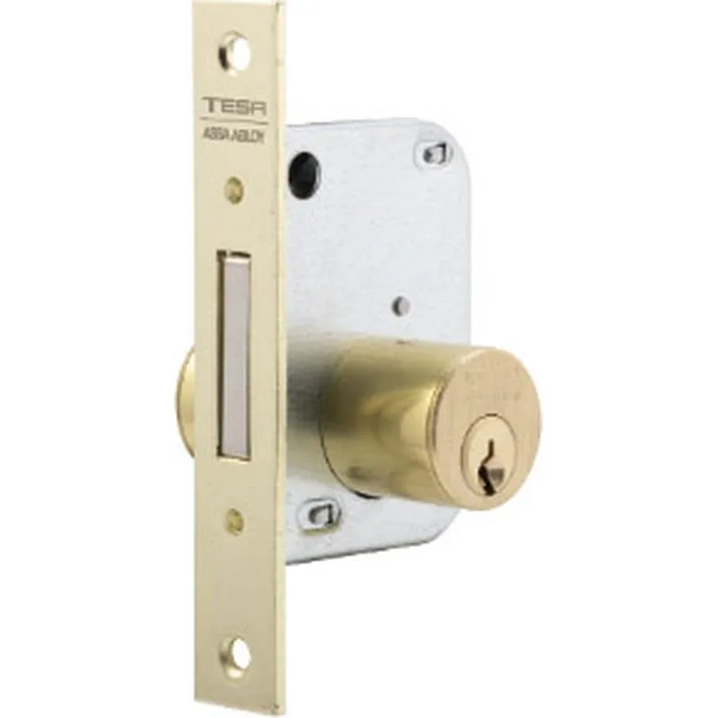 Compra CERRADURA EMBUTIR SERIE 2000 ENTRADA 50MM 2001-50 H.LATONADO TESA 200150HL al mejor precio