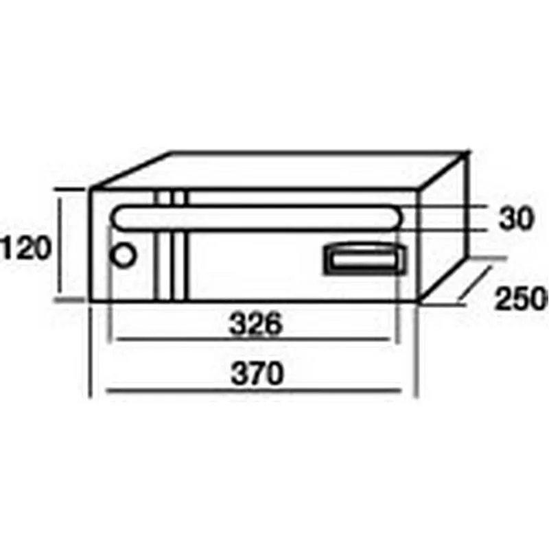 Compra BUZON INTERIOR HORIZONTAL HALL 23 GRIS-RAIZ JOMA 03317 al mejor precio
