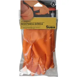 Compra GUANTE NEOPRENO Y LATEX GRANDEUR 70 NARANJA TALLA 9 JUBA 321C/9 al mejor precio
