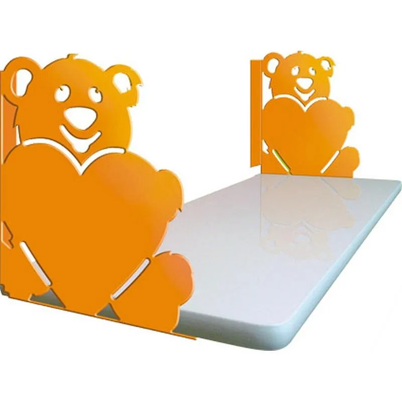 Compra SOPORTE ESTANTE INFANTIL FUFFY NARANJA 20 X 17 X 3 CM 008921 al mejor precio