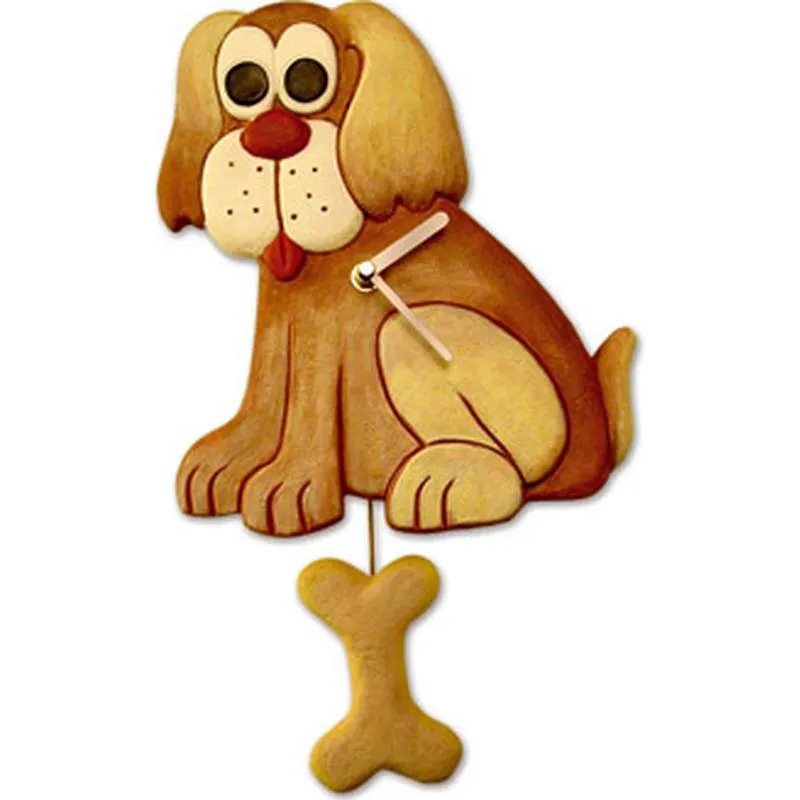 Compra RELOJ COCINA RESINA CON PENDULO PERRO V.IMPORT 4521 al mejor precio