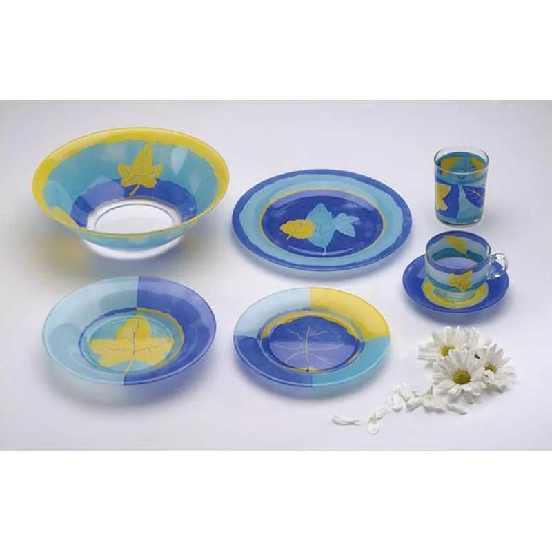 Compra TAZA CON PLATO BIO TURQUESA JUEGO 6 UDS 102138M al mejor precio