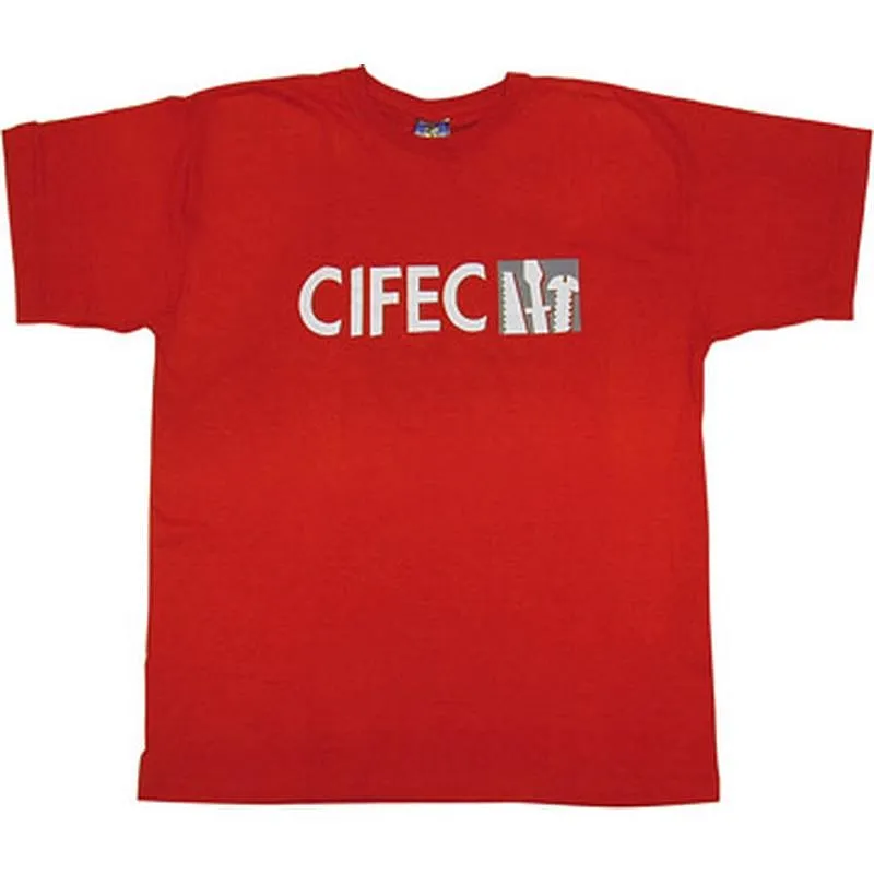 Compra CAMISETA MANGA CORTA CIFEC TALLA L ROJA VINTAGE CIFEC CIFEC al mejor precio
