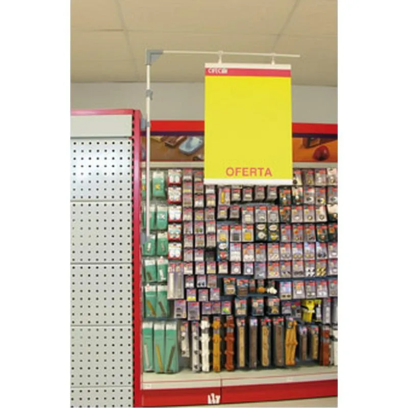 Compra SOPORTE MONTANTE SEÑAL PASILLO MAGNETICO SMARTPOGS no disponible al mejor precio