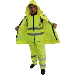 Compra PARKA ALTA VISIBILIDAD ARIZONA TALLA XXL AMARILLO IRONSIDE 18FAGA al mejor precio