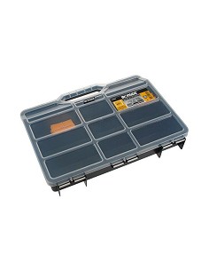 Compra Clasificador maleta polipropileno negro 312 x 238 x 51 mm 21 compartimientos IRONSIDE 100580 al mejor precio