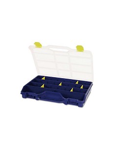 Compra Clasificador maletin plastico n.46-26 azul 21 compartimientos 378 x 290 x 61 mm TAYG 146008 al mejor precio
