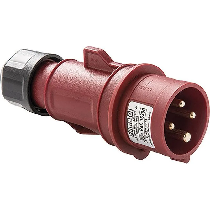 Compra CLAVIJA CETAC 3P + N + T 32A 380-415V IP44 FAMATEL 13303 al mejor precio