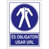 Compra SEÑAL OBLIGACION CASTELLANO 297 X 210 MM USO UNIFORME SO-110 CAT al mejor precio