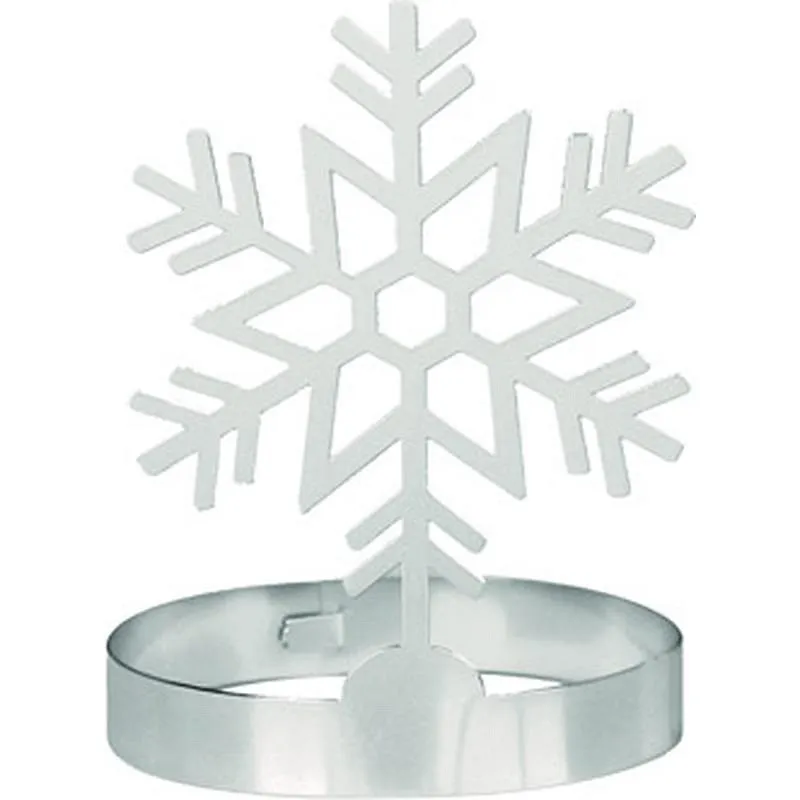 Compra SERVILLETERO METALICO GRIS COPO NIEVE SET 6 UDS CONTENTO 657132 al mejor precio