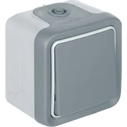 CONMUTADOR SUPERFICIE GRIS...