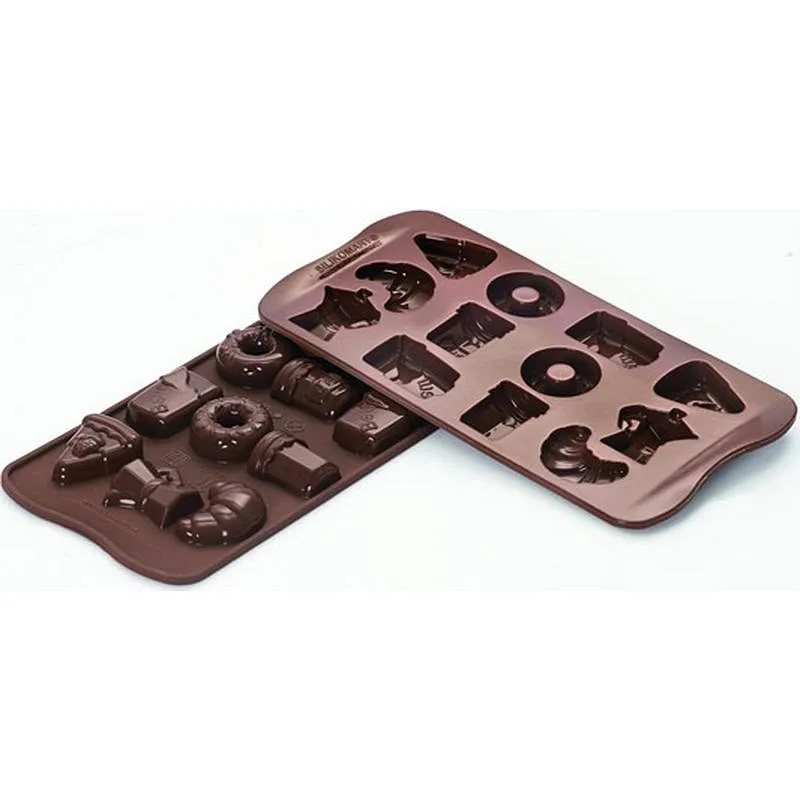 Compra MOLDE BOMBONES GOOD MORNING SILIKOM SCG22 al mejor precio