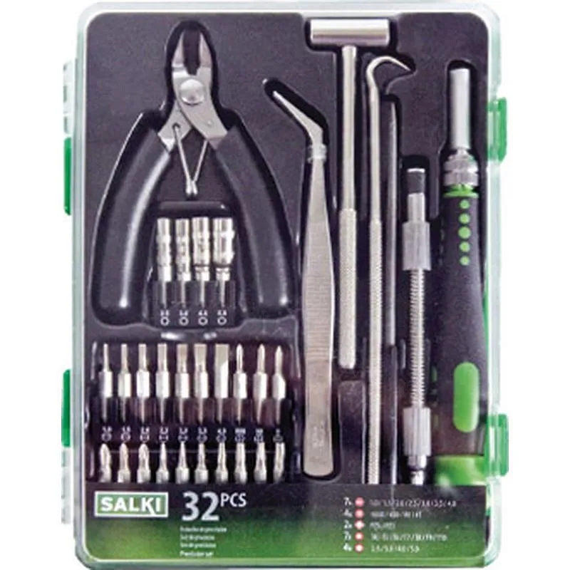 Compra HERRAMIENTA PRECISION 32 PZS SALKI 8652028 al mejor precio