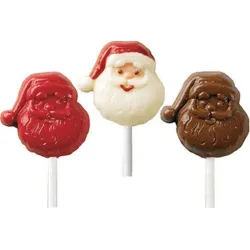 MOLDE PIRULETAS SANTA CLAUS...