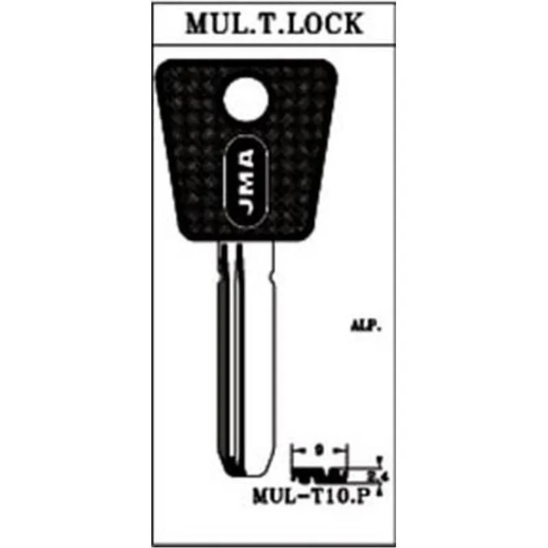 Compra LLAVE SEGURIDAD ALPACA CABEZA PLASTICO AZUL MULT-10.P AZUL JMA MU-10.P AZUL al mejor precio