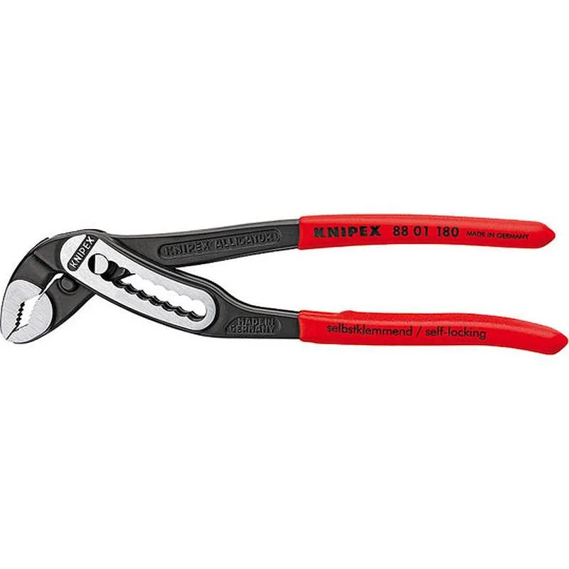 Compra TENAZA ALLIGATOR PULIDA 180 MM KNIPEX PREMIUM 88 01 180 al mejor precio