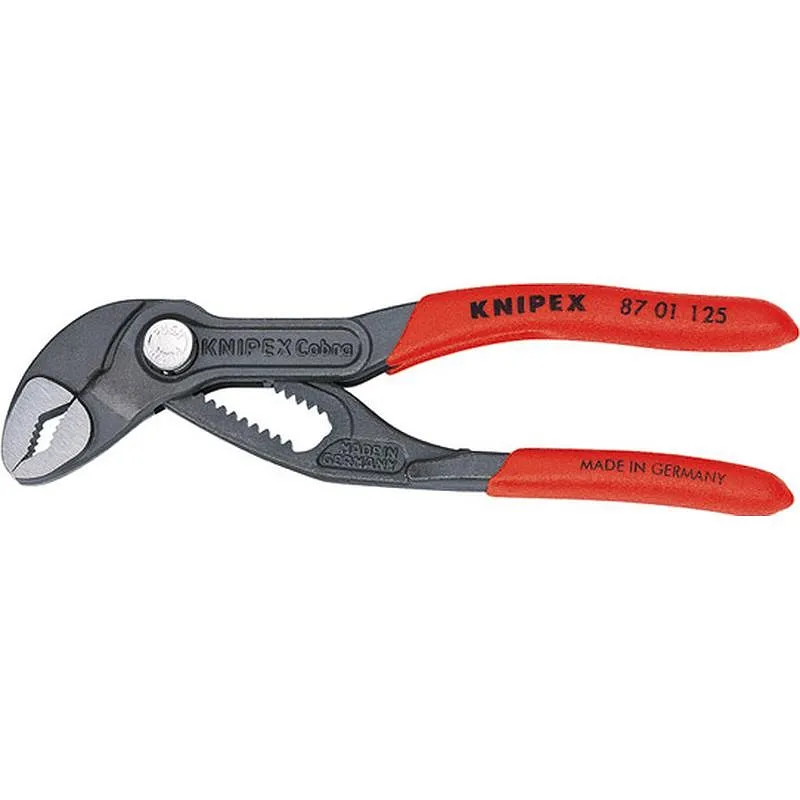 Compra TENAZA AJUSTABLE COBRA PULIDA 125 MM KNIPEX PREMIUM 87 01 125 al mejor precio