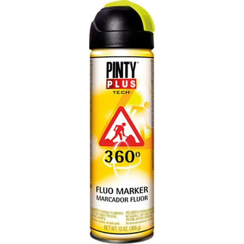 Compra MARCADOR FLUORESCENTE 360º SPRAY AZUL T118 650 ML PINTYPLUS TECH 252 al mejor precio