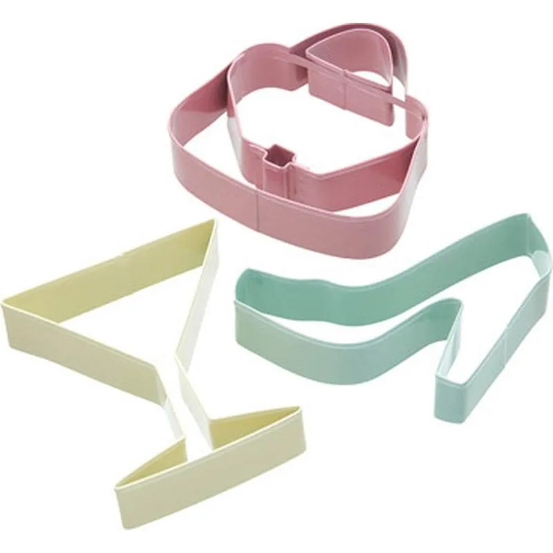 Compra CORTADOR GALLETAS/FONDANT SET 3 UDS 8250-GLAMOUR 8250-GLAMOUR al mejor precio