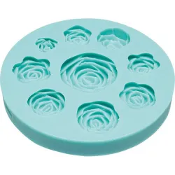 PLANTILLA SILICONA FONDANT...