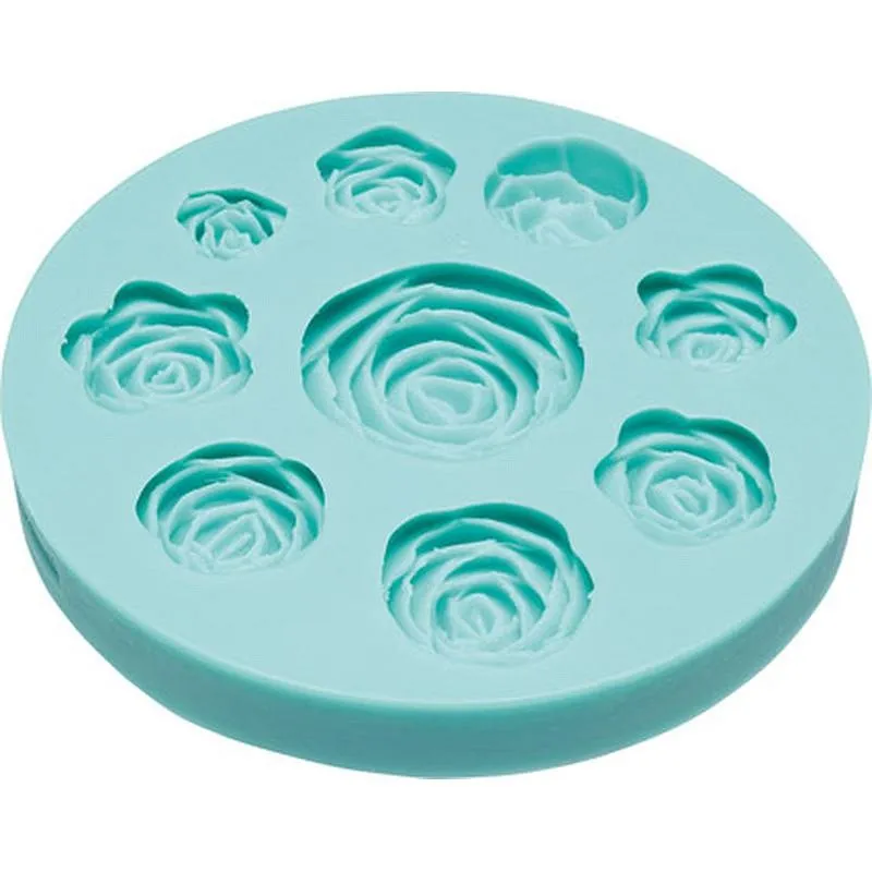 Compra PLANTILLA SILICONA FONDANT NOVALLAS 9497-ROSAS 9497-ROSAS al mejor precio