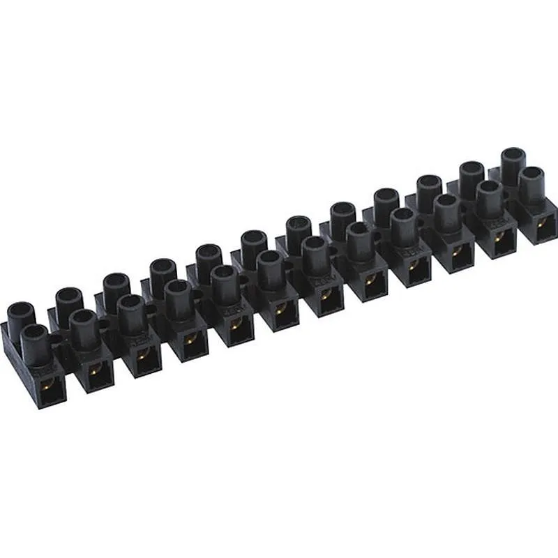 Compra REGLETA CONEXION ELEC HOMOLOG. 6 MM 41A NEGRO FAMATEL 206N al mejor precio