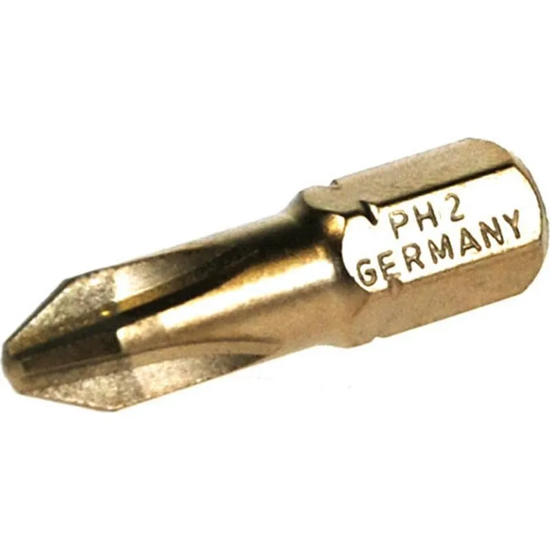 Compra PUNTA ATORNILLAR PHILLIPS DIAMANTADA 1 UD PH 2 - 25 MM. IRONSIDE 244526 al mejor precio