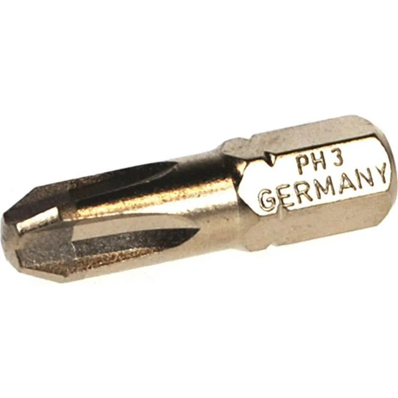 Compra PUNTA ATORNILLAR PHILLIPS DIAMANTADA 1 UD PH 3 - 25 MM. IRONSIDE 244528 al mejor precio