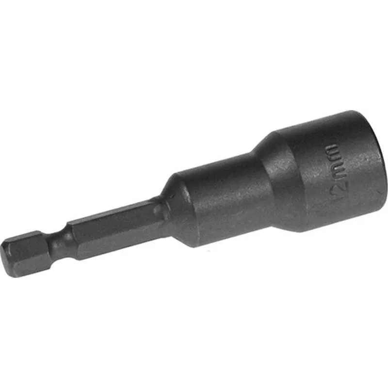 Compra PUNTA ATORNILLAR VASO HEXAGONAL 12 MM.( 66 MM. E 6,3 - ¼" ) MAGNETICA, CON ANCLAJE HEX 1 PIEZA IRONSIDE 244519 al mejor precio