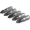 Compra PUNTA ATORNILLAR PHILLIPS PRO ( PH 2 - 25 MM. - ¼" ) 5 UDS IRONSIDE 244433 al mejor precio