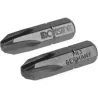 Compra PUNTA ATORNILLAR PHILLIPS PRO ( PH 3 - 25 MM. - ¼" ) 2 UDS IRONSIDE 244435 al mejor precio