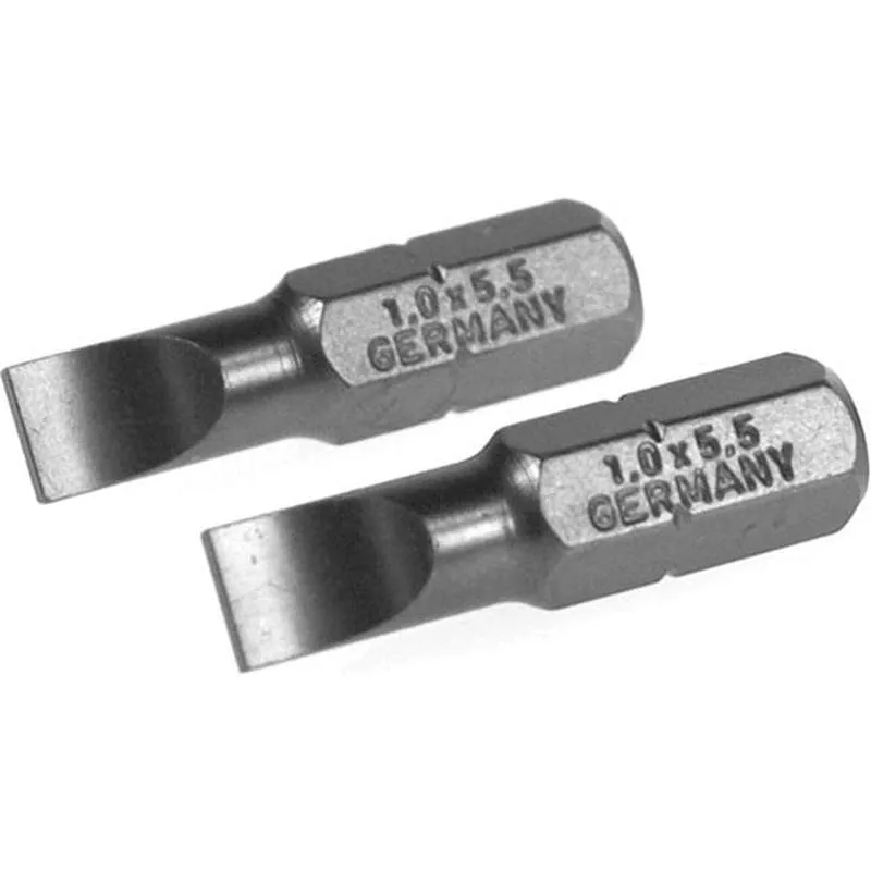 Compra PUNTA PLANA PRO ( PL 5,5 - 25 MM. - ¼" ) 2 UDS IRONSIDE 244402 al mejor precio