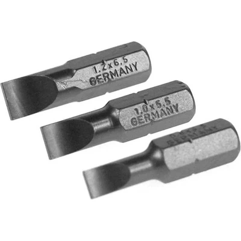 Compra PUNTA PLANA PRO ( PL 4,5 / 5,5 / 6,5 - 25 MM. - ¼" 3 UDS IRONSIDE 244406 al mejor precio