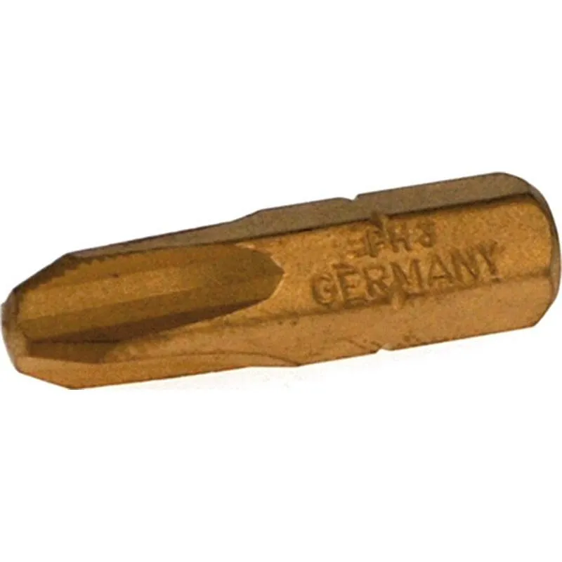 Compra PUNTA PHILLIPS TITANIO ( PH 3 - 25 MM. - ¼" ) 1 UD IRONSIDE 244441 al mejor precio