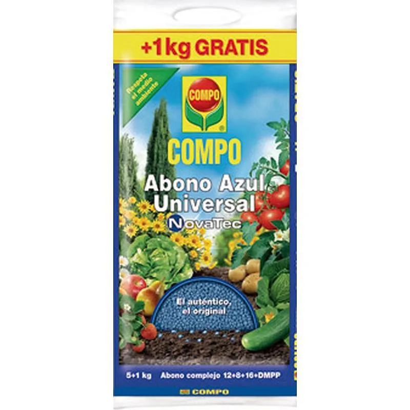 Compra ABONO AZUL UNIVERSAL NOVATEC 5 KG COMPO 1418212011/141820201 al mejor precio