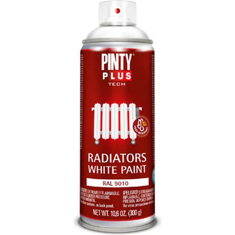 Compra PINTURA SPRAY RADIADOR TECH 520 CC BLANCO PINTYPLUS 151 al mejor precio