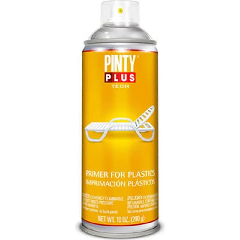 Compra IMPRIMACION SPRAY PLASTICO 520 CC TRANSPARENTE PINTYPLUS TECH 295 al mejor precio