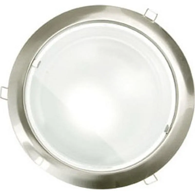 Compra DOWNLIGHT REDONDO E-27 2X20W NIQUEL MAT-200 MM ILUCATECHNIA E-26/220 ECNM al mejor precio