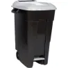Compra CONTENEDOR NEGRO CON PEDAL 120 L-TAPA GRIS TAYG 423000 al mejor precio