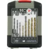 Compra BROCAS MANGO HEXAGONAL + PUNTAS JUEGO 35 PIEZAS T35 TIVOLY 11901170035 al mejor precio