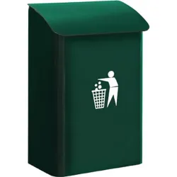 Compra PAPELERA MURAL VERDE ARREGUI E6103 al mejor precio