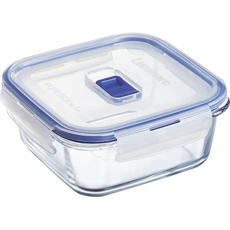 Compra HERMETICO VIDRIO CUADRADO 122 CL 16 X 16 X 7 CM LUMINARC 9207674 al mejor precio