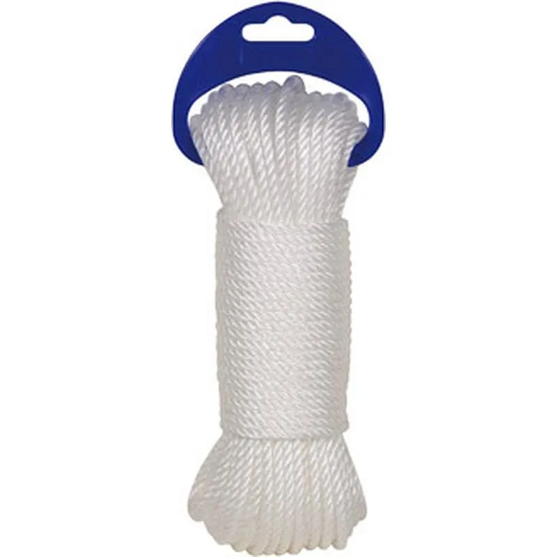 Compra CUERDA POLIETILENO CABLEADA 4 CABOS diametro 5 MM 10 MT BLANCO ROMBULL 434309001644 al mejor precio